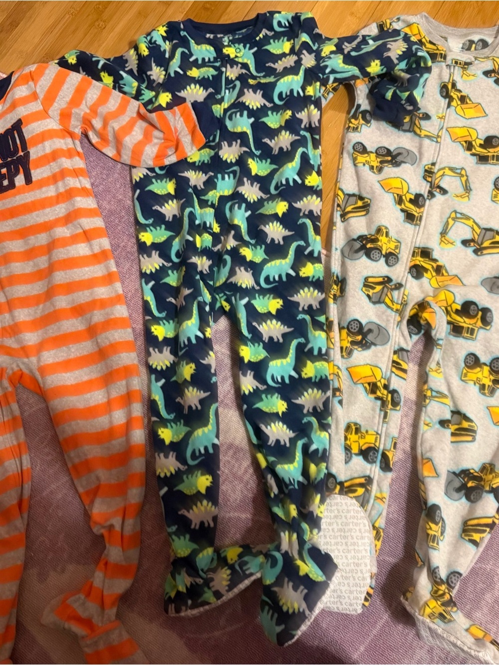 Carter's Set of 3 One-Piece Pajamas